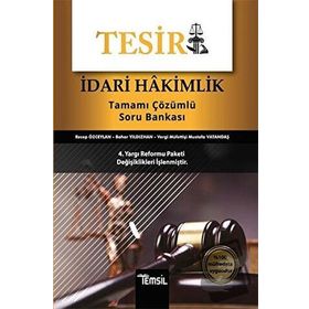 Tesir İdari Hakimlik Tamamı Çözümlü Soru Bankası