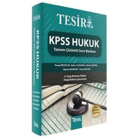 Tesir Kpss Hukuk Tamamı Çözümlü Soru Bankası