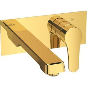 Teska E5107 Altın Quasar Pro Ankastre Lavabo Bataryası
