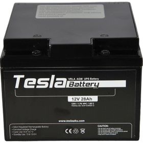 Tesla AGM Kuru Tip UPS 12 V 28 Ah Akü