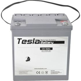 Tesla Marin Jel Extra Performans 12 V 55 Ah Akü