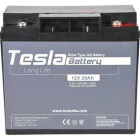 Tesla Solar Jel 12 V 20 Ah Akü