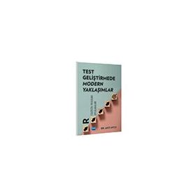 Test Geliştirmede Modern Yaklaşımlar R İstatistik Programı Uygulamaları Akif Avcu