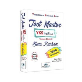 Test Master YKS İngilizce Tamamı Çözümlü Soru Bankası - Davut Doğan Ahmet Taşpınar