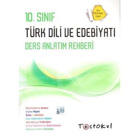 Test Okul Yayınları 10. Sınıf Türk Dili Ve Edebiyatı Ders Anlatım Rehberi
