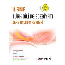 Test Okul Yayınları 11.Sınıf Türk Dili ve Edebiyatı Ders Anlatım Rehberi