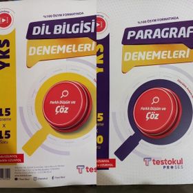 Test Okul Yayınları 15'li Paragraf 15'li Dil Bilgisi Denemeleri