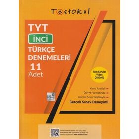 Test Okul Yayınları TYT Türkçe İnci 11 li Denemeleri