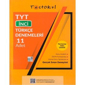 Test Okul Yayınları TYT Türkçe İnci 11 li Denemeleri