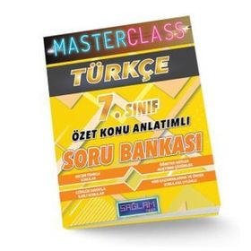 Test Yayınları 7. Sınıf Masterclass Türkçe Soru Bankası Sağlam