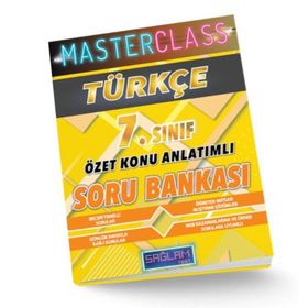 Test Yayınları 7. Sınıf Masterclass Türkçe Soru Bankası Sağlam