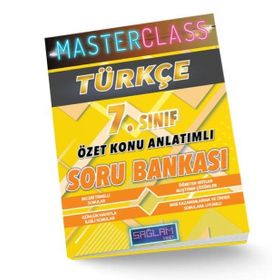 Test Yayınları 7. Sınıf Masterclass Türkçe Soru Bankası Sağlam