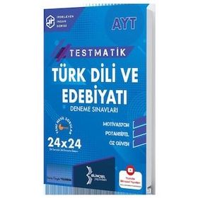 Testmatik Türk Dili Ve Edebiyatı Deneme Sınavları - Bilinçsel Yayınları