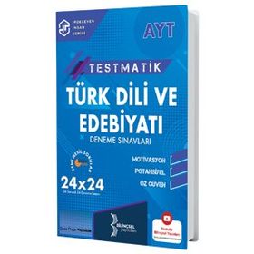 Testmatik Türk Dili Ve Edebiyatı Deneme Sınavları - Bilinçsel Yayınları