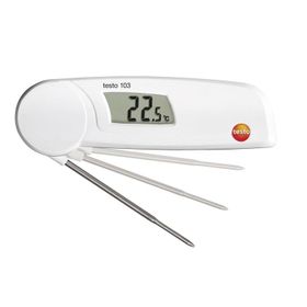 Testo 103 Katlanabilir Sıcaklık Ölçer - Batırma Tipi Termometre