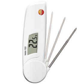 Testo 103 Katlanabilir Sıcaklık Ölçer - Batırma Tipi Termometre