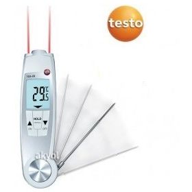 Testo 104-IR Hem Lazerli Hem Problu Gida Termometresi