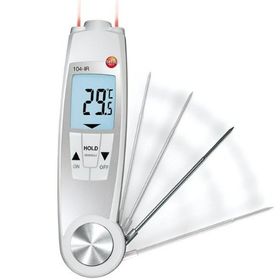 Testo 104-IR Hem Lazerli Hem Problu Gida Termometresi