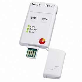 Testo 184-T1 Nakliye Araçları İçin Tek Kullanımlık Isı Kayıt Cihazı Datalogger