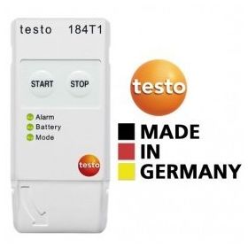 Testo 184-T1 Nakliye Araçları İçin Tek Kullanımlık Isı Kayıt Cihazı Datalogger