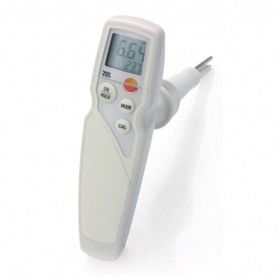 Testo 205 El Tipi Gıda Ph/Sıcaklık Ölçüm Cihazı