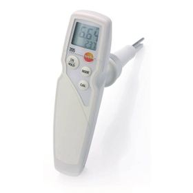 Testo 205 El Tipi Gıda Ph/Sıcaklık Ölçüm Cihazı