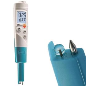 Testo 206 Ph1 El Tipi PH ve Sıcaklık Ölçüm Cihazı