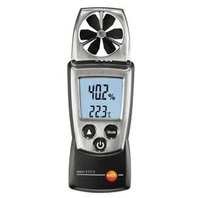 Testo 410-2 Hız+Sıcaklık+Nem Anemometre