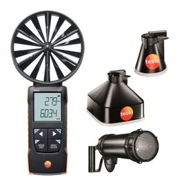 Testo 417-2 Menfez Çıkışları için Anemometre Seti