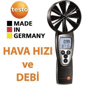 Testo 417 Rüzgar Ölçer Anemometre