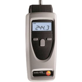 Testo 470 Temasli Temassiz Devir Ölçüm Cihazı