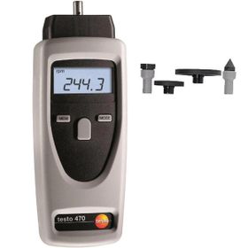 Testo 470 Temasli Temassiz Devir Ölçüm Cihazı