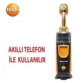 Testo 549İ Akıllı Telefon İle Yönetilebilen Manometre Fark Basınç Ölçüm Cihazı