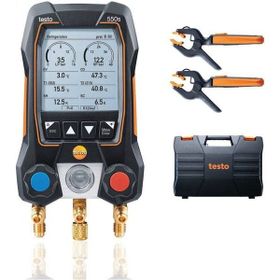 Testo 550S Çantalı ve Bluetoothlu Dijital Manifold