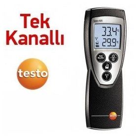 Testo 925 Tek Kanallı K Tipi Prob Okuyucu Termometre