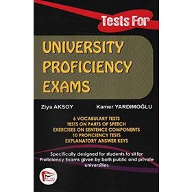 TESTS FOR UNIVERSITY PROFICIENCY EXAMS - ZIYA AKSOY; KAMER YARDIMOĞLU
