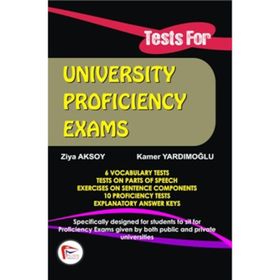 TESTS FOR UNIVERSITY PROFICIENCY EXAMS - ZIYA AKSOY; KAMER YARDIMOĞLU