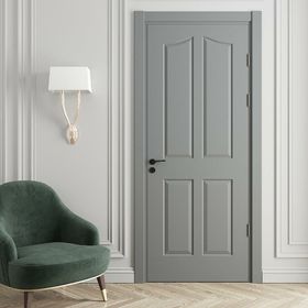 Teta Home 77X203-Gri-14/17-Wc-Banyo Zigana Amerikan Panel Kapı