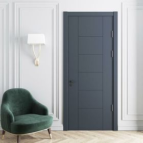 Teta Home 87x203 14/17 WC-Banyo Antrasit Madra Amerikan Panel Kapı