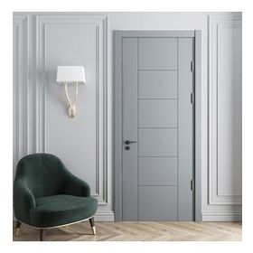 Teta Home 87x203 18/21 WC-Banyo Gri Madra Amerikan Panel Kapı