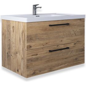 Teta Home Batum 65 cm Atlantik Çam MDF Banyo Lavabolu Alt Dolap