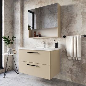 Teta Home Batum 65 cm Atlantik Çam MDF Banyo Lavabolu Alt Dolap