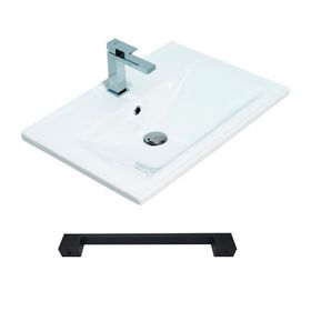 Teta Home Batum 80 cm Kahve MDF Banyo Dolabı Seti