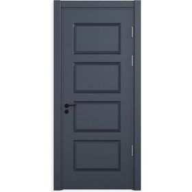 Teta Home Canik 77x203 cm Antrasit 14/17 WC Banyo Amerikan Panel Kapı