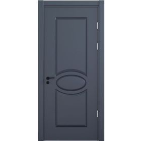 Teta Home Hazar 87x203 cm Antrasit 18/21 WC Banyo Amerikan Panel Kapı