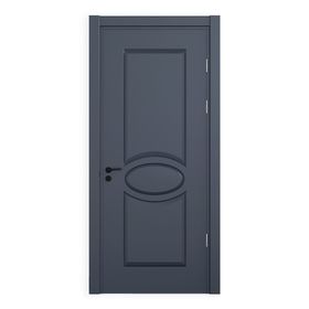 Teta Home Hazar 87x203 cm Antrasit 18/21 WC Banyo Amerikan Panel Kapı