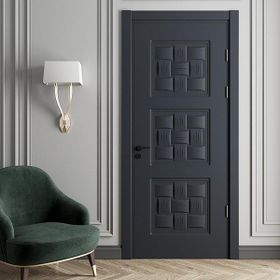 Teta Home Ilgaz 87x203 cm Antrasit 14/17 WC Banyo Amerikan Panel Kapı