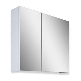 Teta Home Kahire 80 cm Beyaz MDF Aynalı Banyo Üst Dolabı