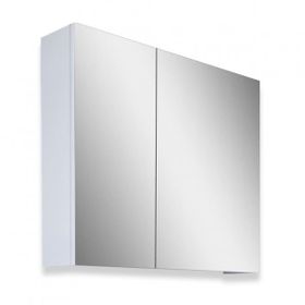 Teta Home Kahire 80 cm Beyaz MDF Aynalı Banyo Üst Dolabı