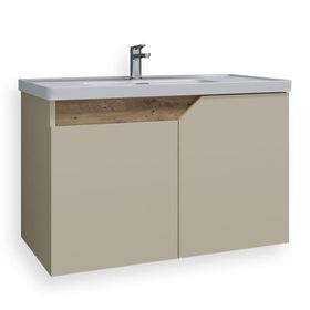 Teta Home Napoli 80 cm Mdf Banyo Lavabolu Alt Dolap